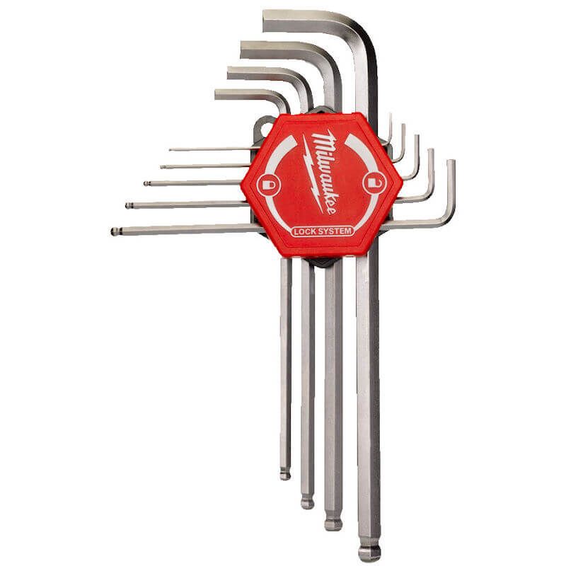 Milwaukee Hex Key Set - 9 Piece Milwaukee Hex Key Set - 9 Piece